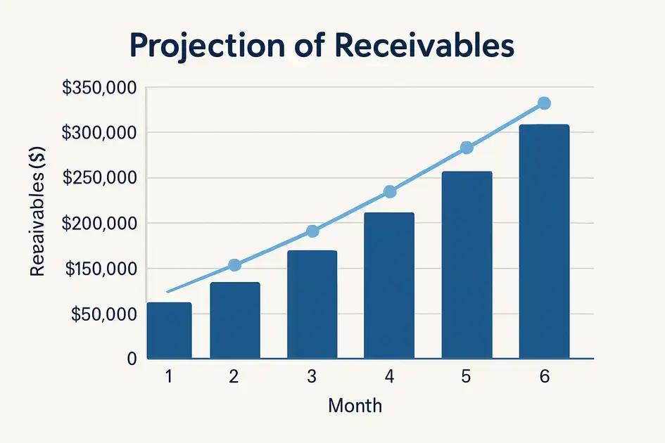 Como usar projeção de recebíveis no planejamento financeiro