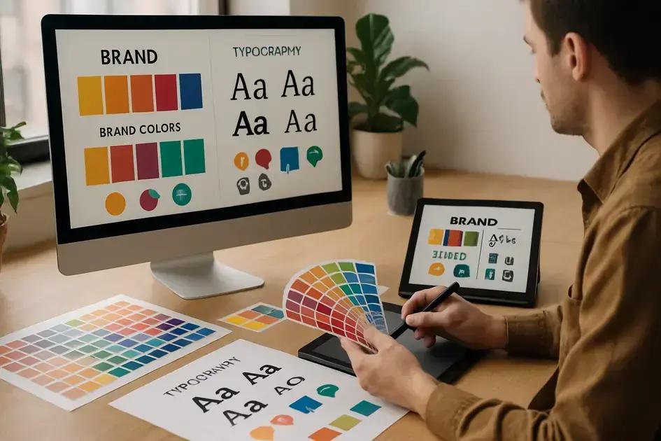 defina cores, tipografia e elementos gráficos padronizados defina cores, tipografia e elementos gráficos padronizados