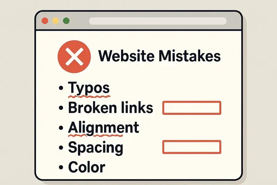 Problemas de design que afastam clientes potenciais