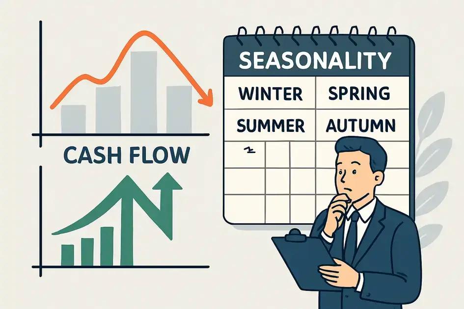 Sazonalidade, como preparar caixa para meses fracos