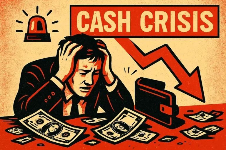 Crise de caixa, checklist para 72 horas